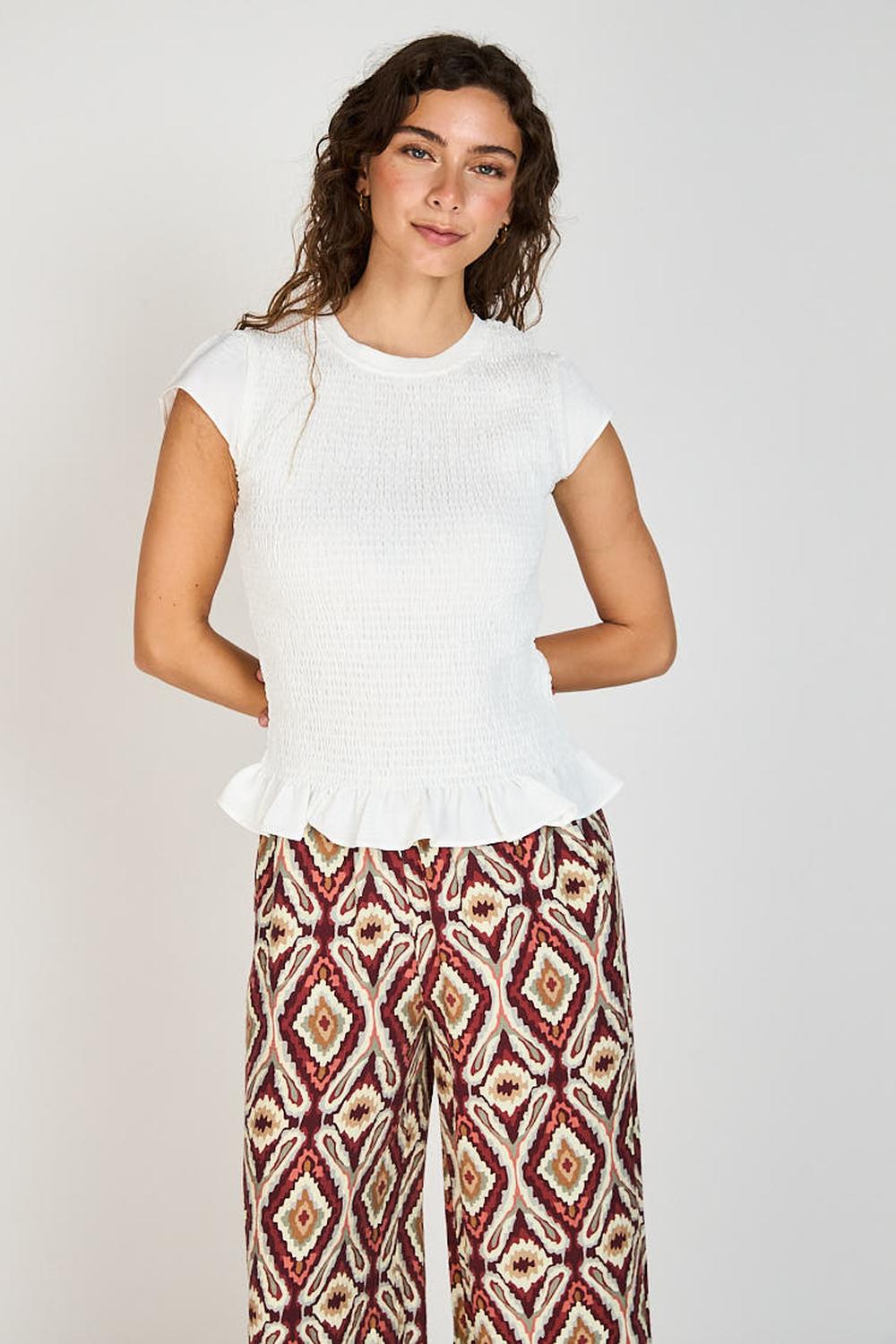 Blusa Olivia Elasticada Eclipse