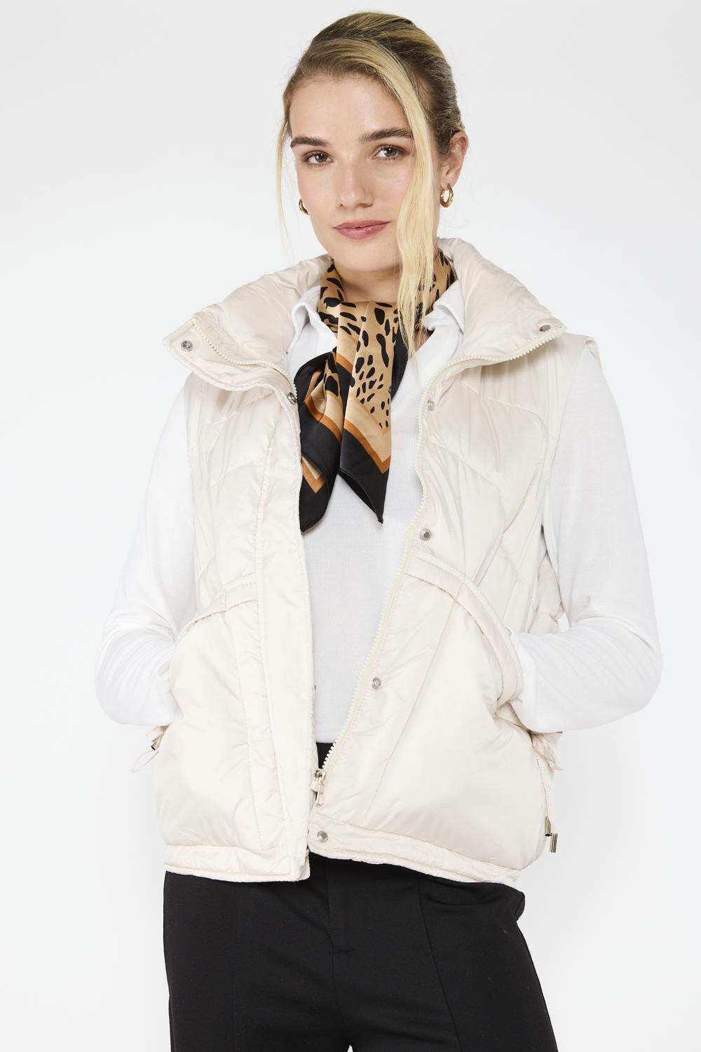 Parka Sin Mangas Josefa Crudo