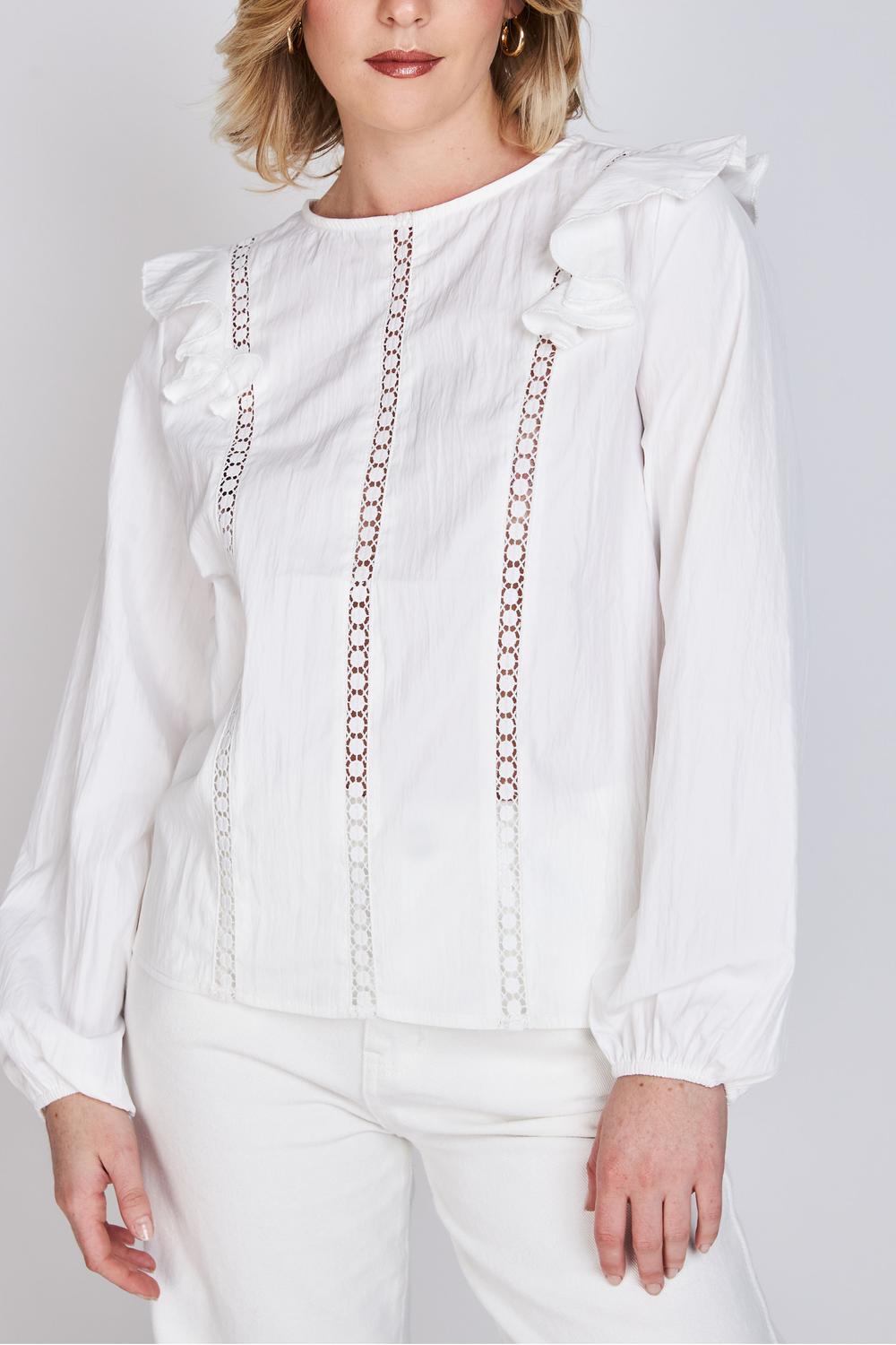 Blusa Vuelos Ana Blanco Eclipse