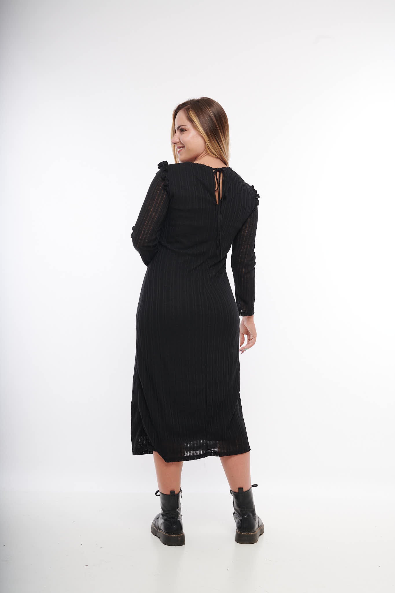 Vestido Elisa Negro Eclipse