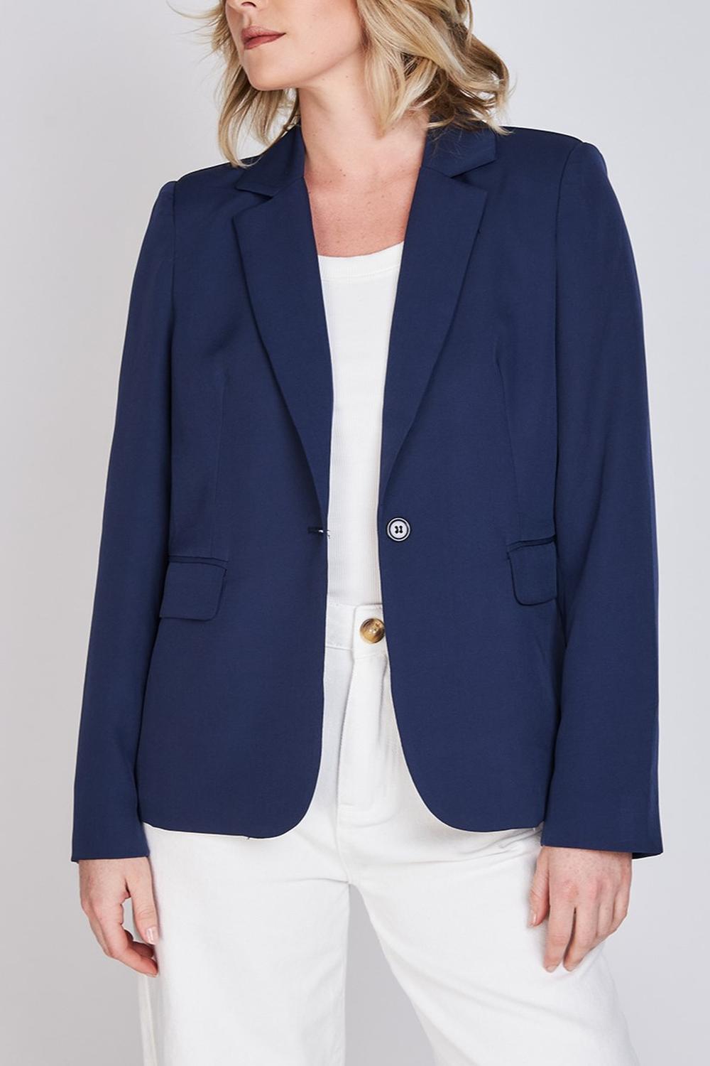 Blazer Clásico Leticia Azul Marino Woman by Eclipse