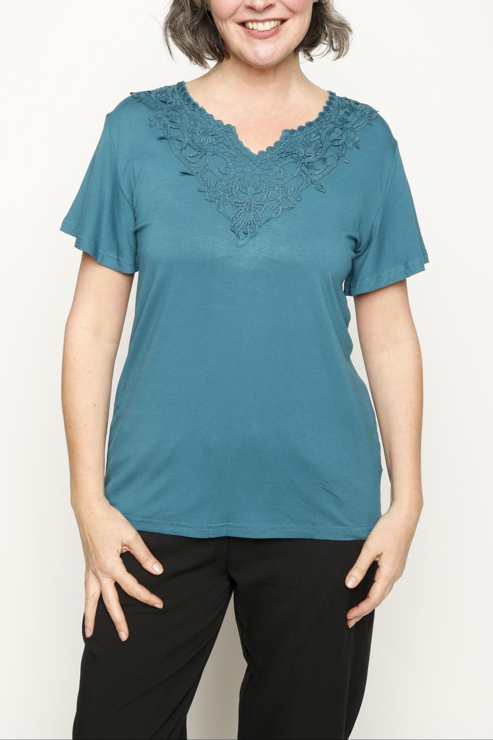 Polera Liliana Turquesa Woman by Eclipse