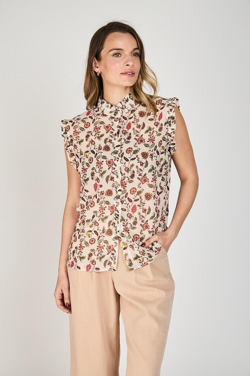 Blusa Emilia Sin Mangas Eclipse