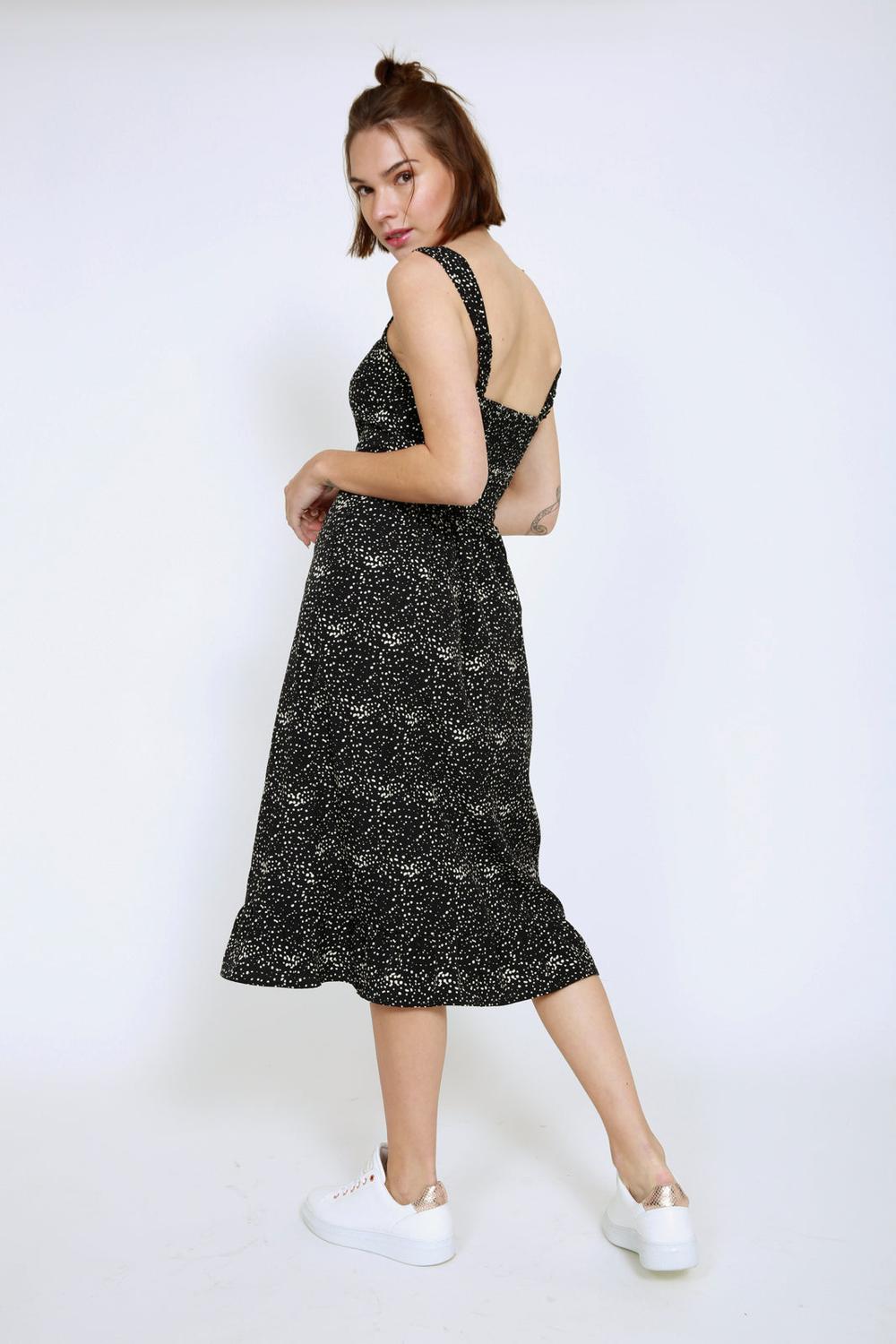 Vestido Jade Negro Eclipse