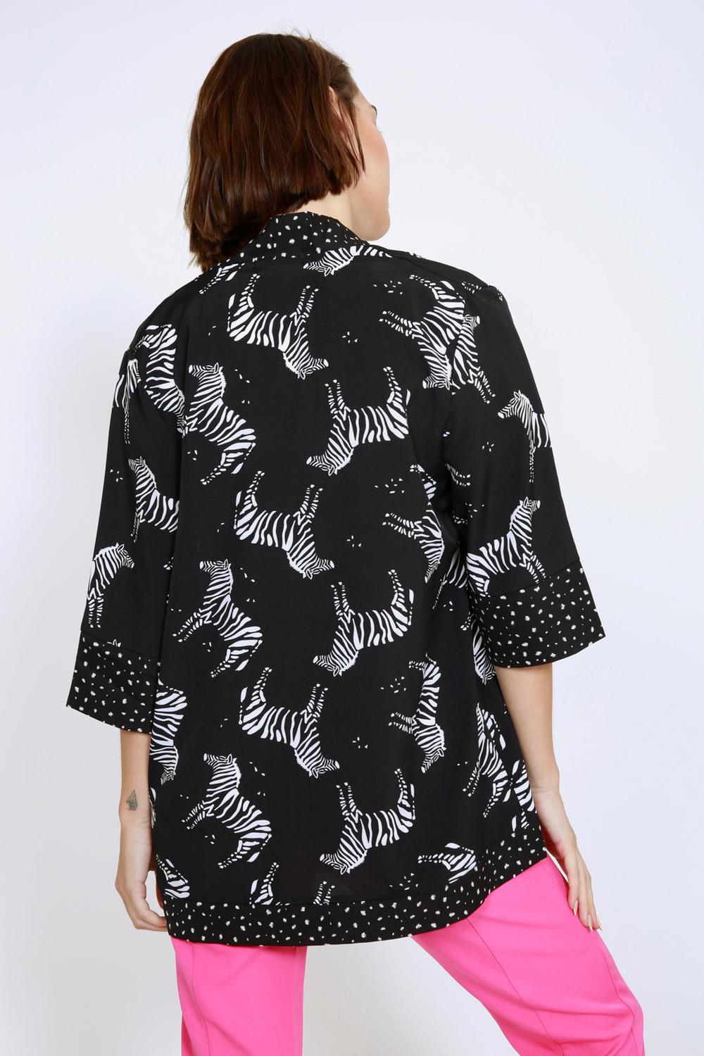 Kimono Gina Negro Eclipse