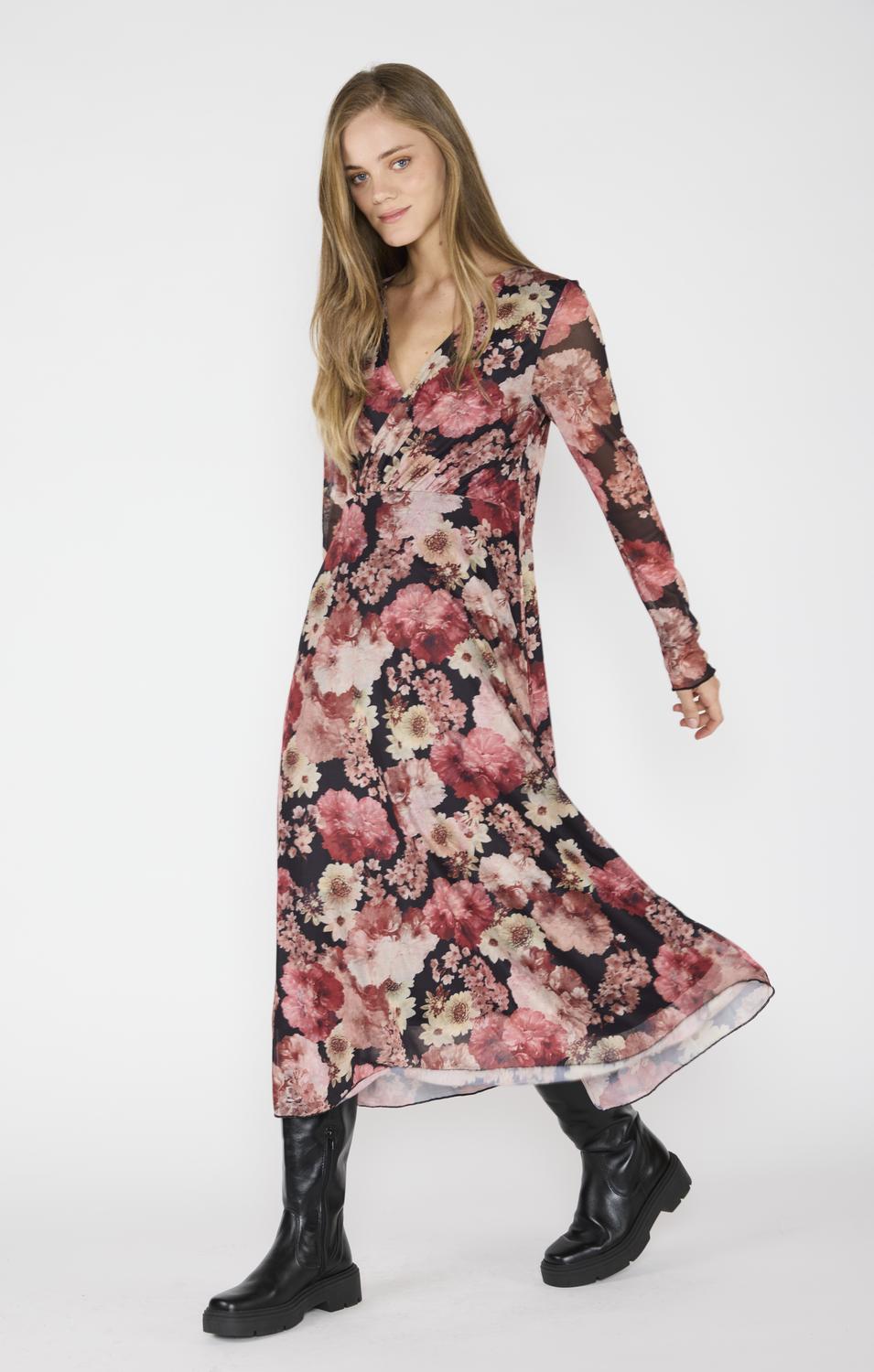 Vestido Mesh Lucía Burdeo