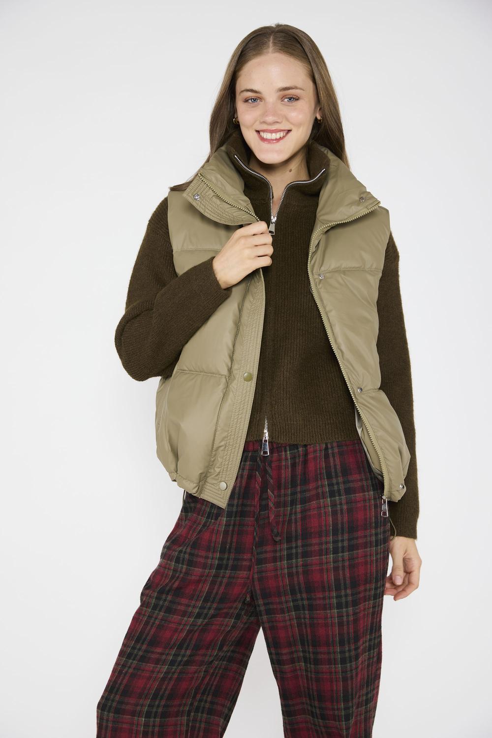 Parka Sin Mangas Anastasia Verde