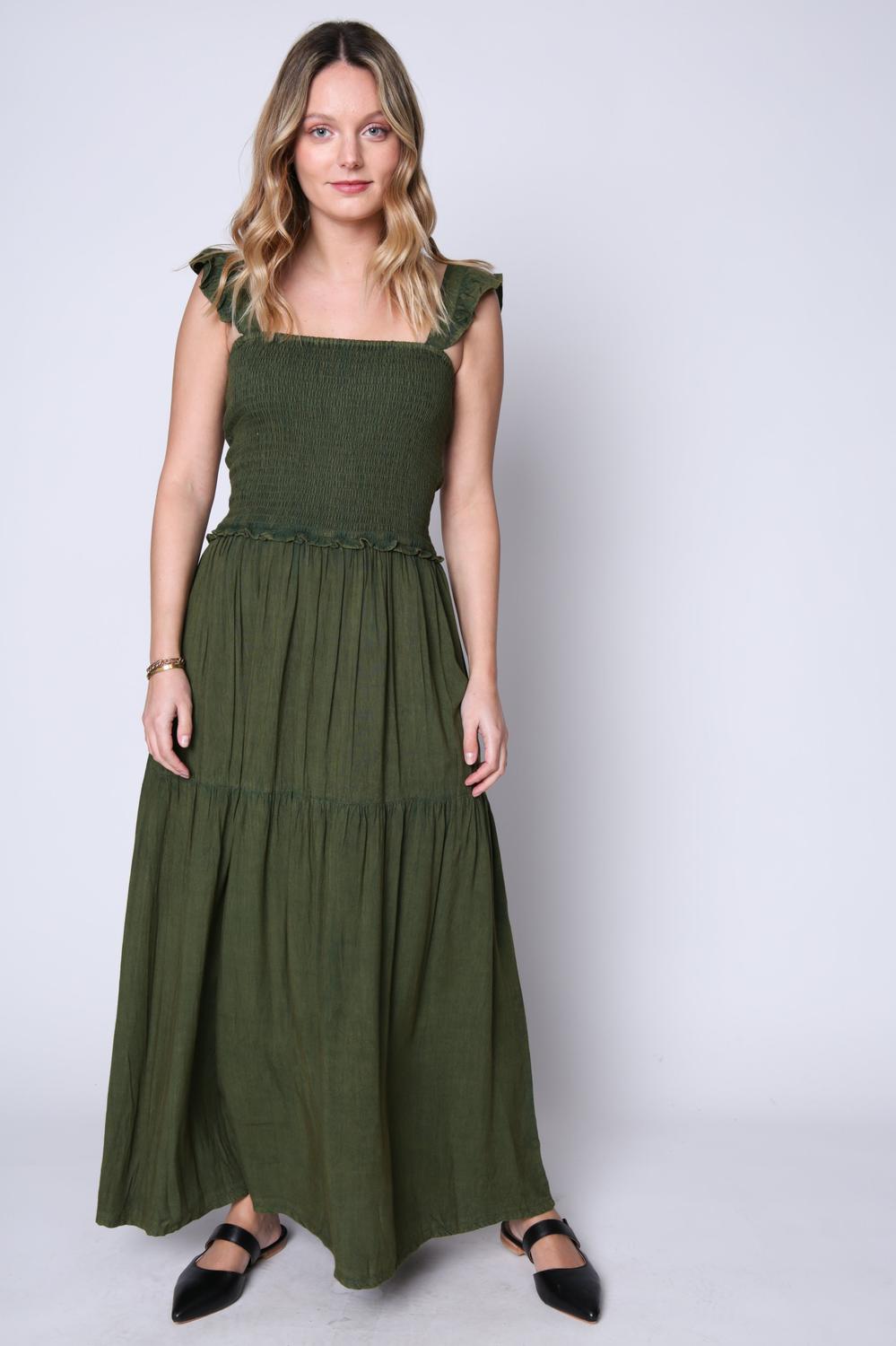 Vestido Julia Verde Militar Eclipse
