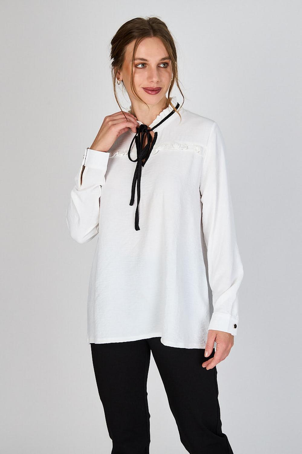 Blusa con Lazo Anastasia Crudo Woman by Eclipse