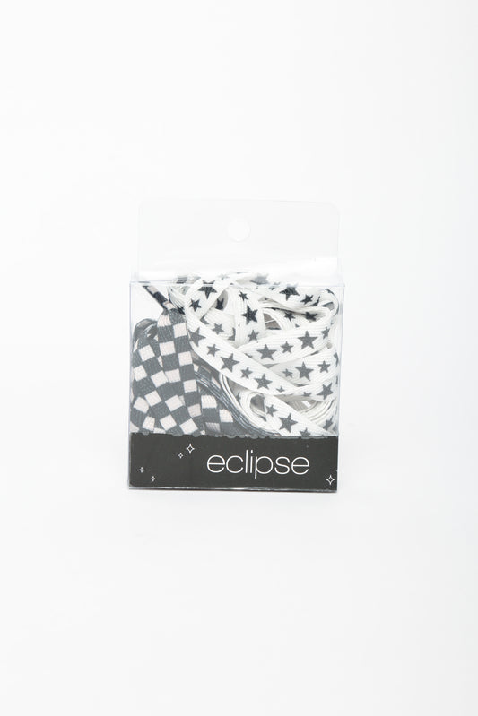 Set 2 Pares De Cordones Stars Multicolor Eclipse Accesorios