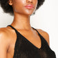 Top Crochet Lupe Negro Eclipse