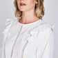 Blusa Vuelos Ana Blanco Eclipse