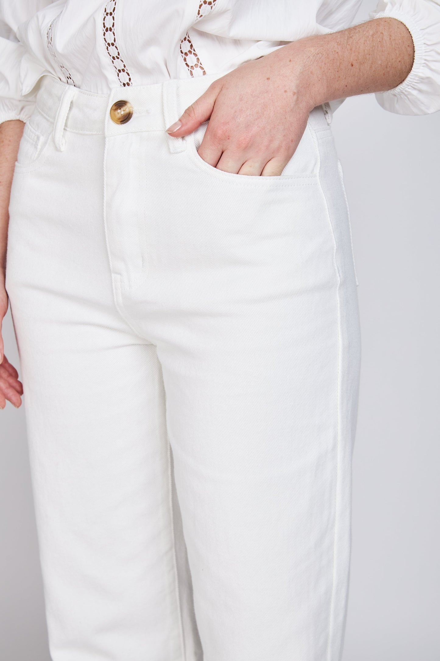 Jeans Straight Anastasia Blanco Eclipse