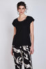 Polera Detalles Escote Bernardita Negro Woman by Eclipse