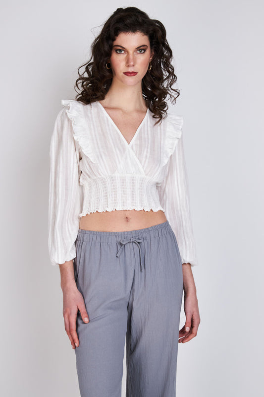 Blusa Vuelos Eloise Blanco Eclipse