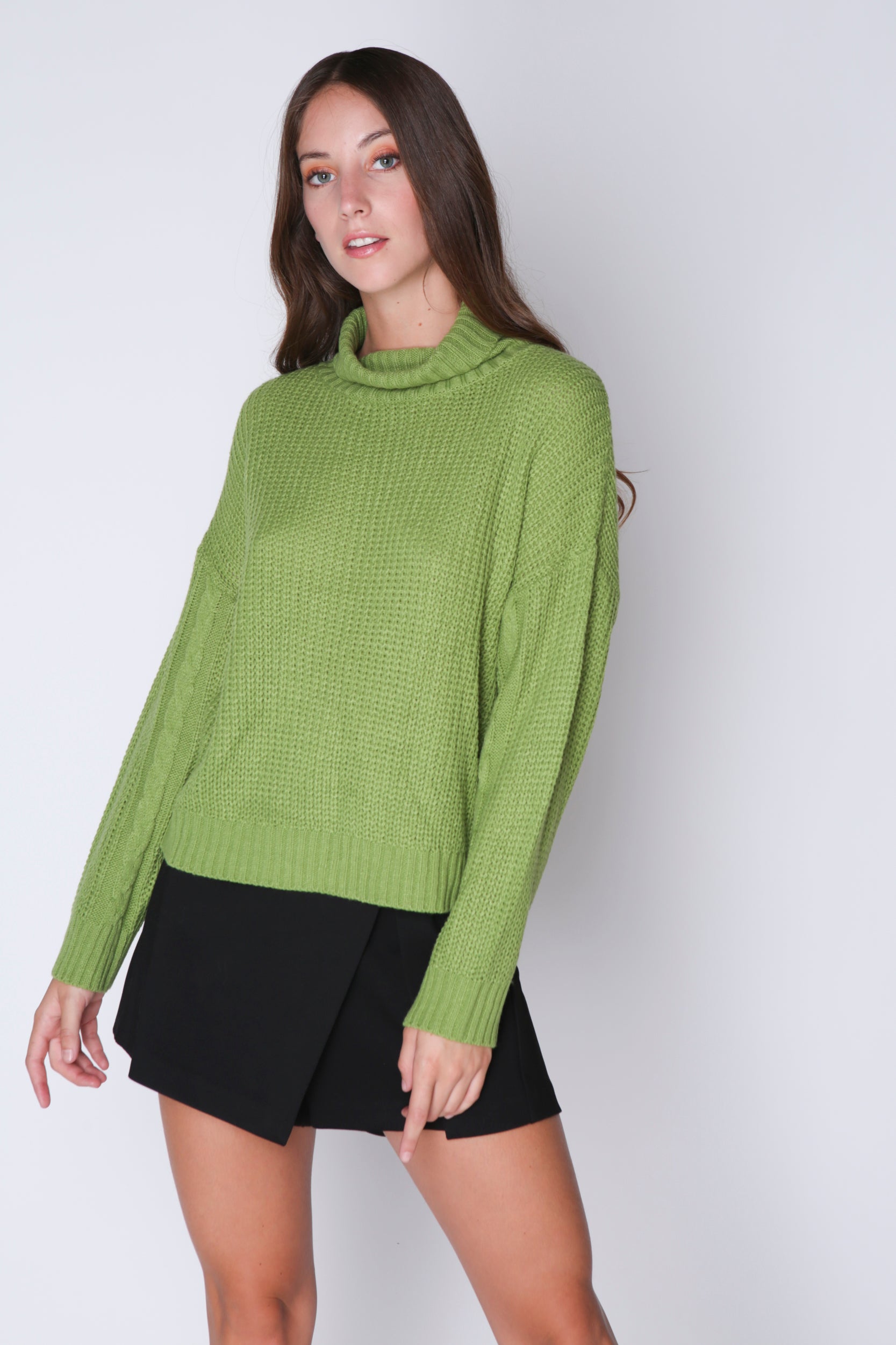 Recordar incluir El diseño Sweater Nina Verde Atrevida – Eclipse Chile